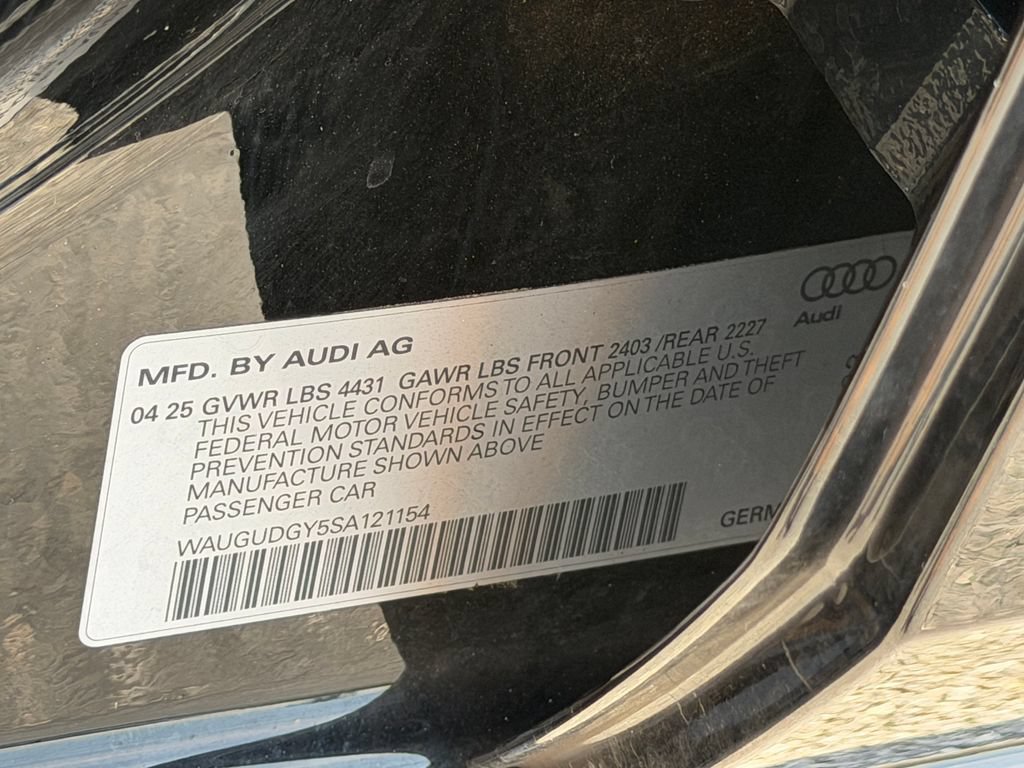 Certified 2025 Audi A3 2.0T Premium w/ Convenience Package AWD/4WD image 9