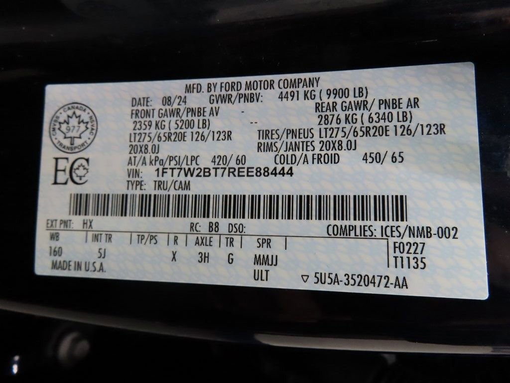 Used 2024 Ford F250 Lariat w/ Black Appearance Package AWD/4WD image 62