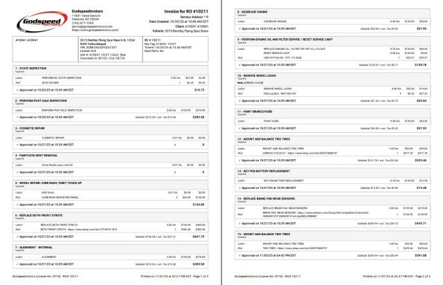 Used 2015 Bentley Flying Spur W12 image 7