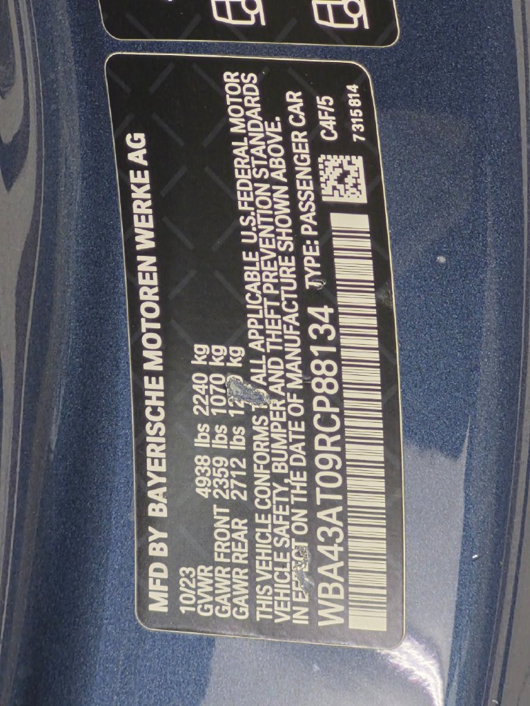 Used 2024 BMW 430i xDrive Convertible w/ M Sport Package AWD/4WD image 36