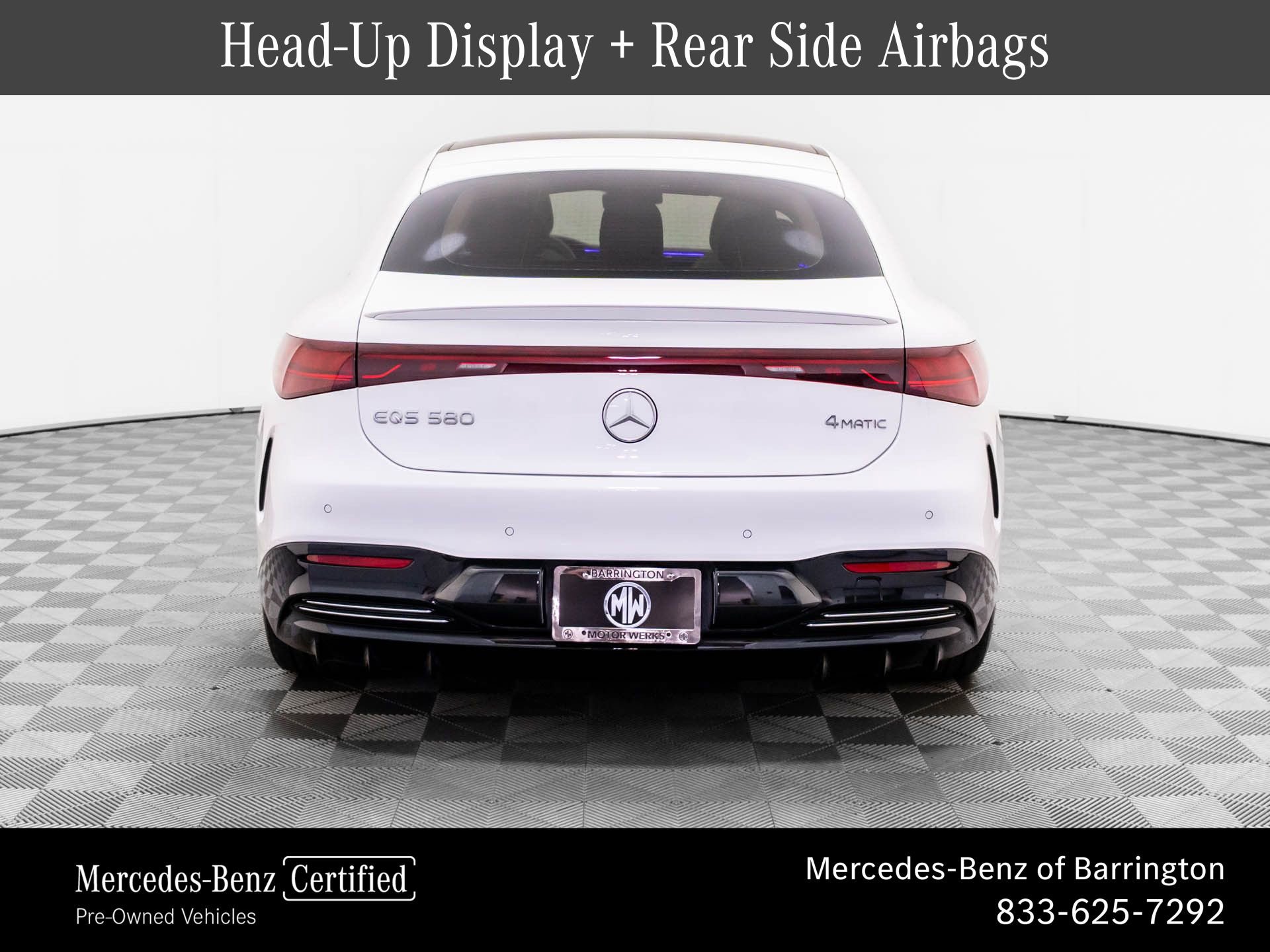 Certified 2023 Mercedes-Benz EQS 580 4MATIC Sedan image 4