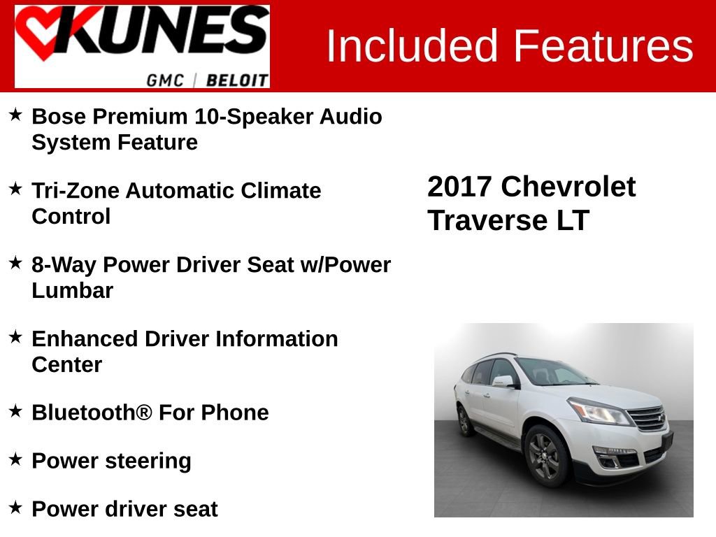 Used 2017 Chevrolet Traverse LT w/ Graphite Special Edition image 3
