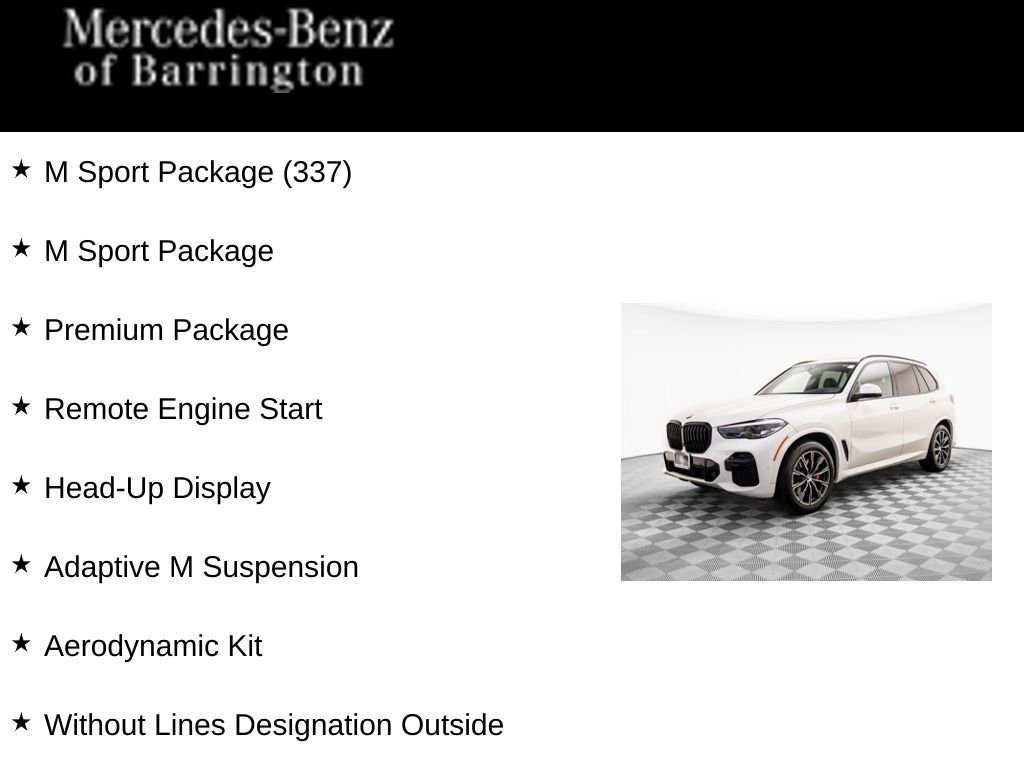 Used 2023 BMW X5 xDrive40i w/ M Sport Package image 7