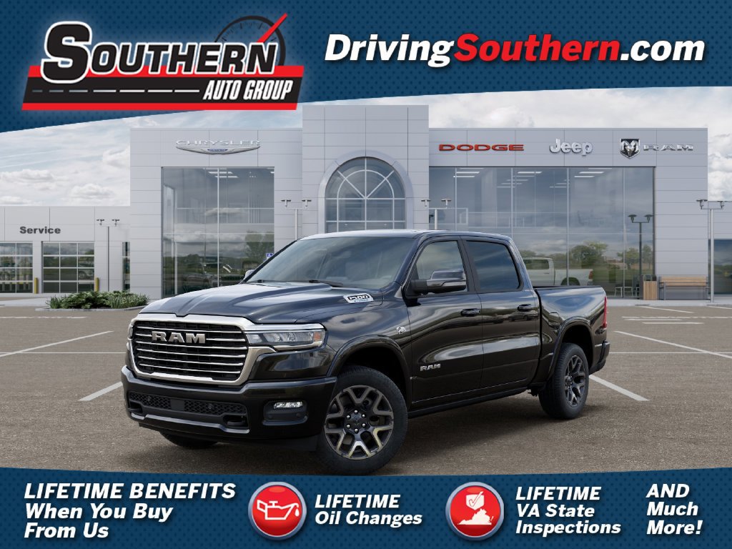 New 2026 RAM 1500 Laramie w/ Advanced Safety Group II AWD/4WD 360° Tour
