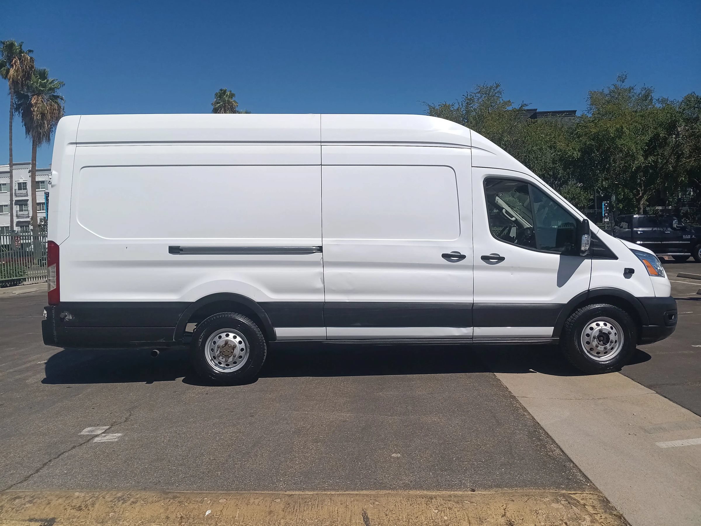 Used 2020 Ford Transit 350 148 High Roof Extended AWD w/ Load Area Protection Package image 4