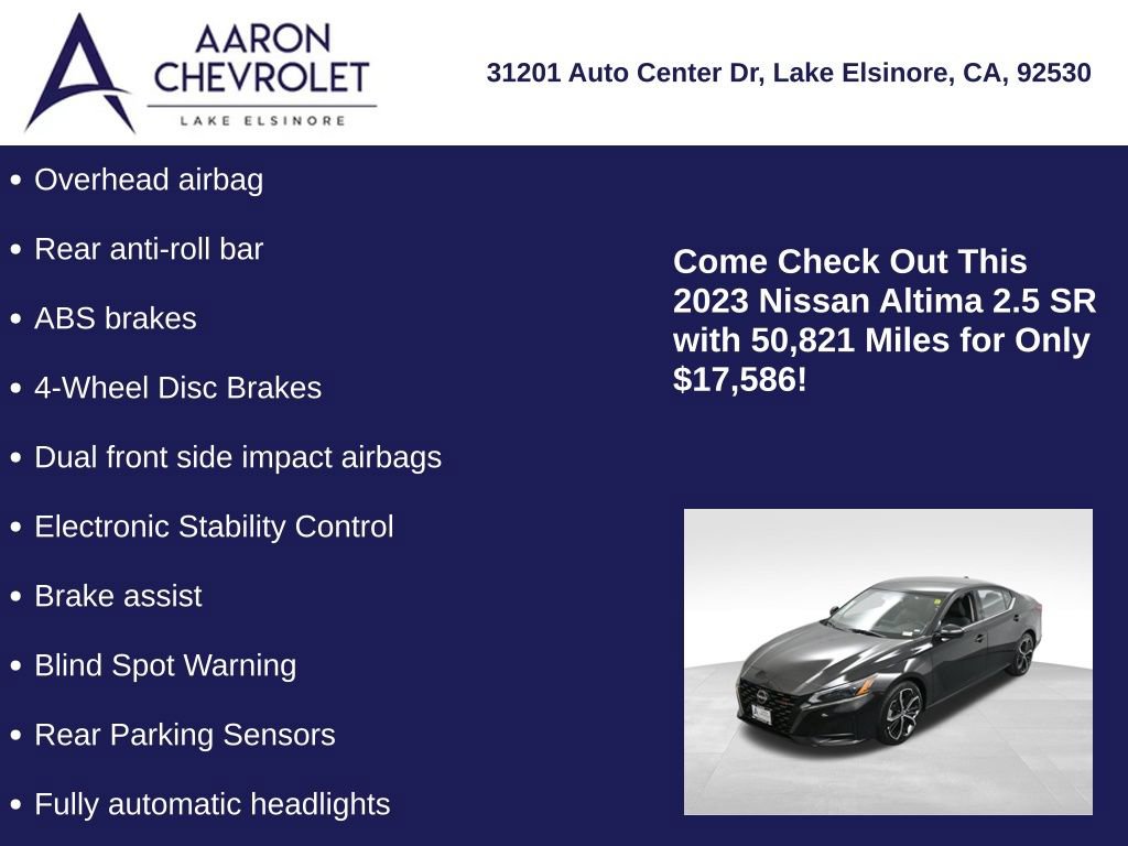 Used 2023 Nissan Altima 2.5 SR image 15