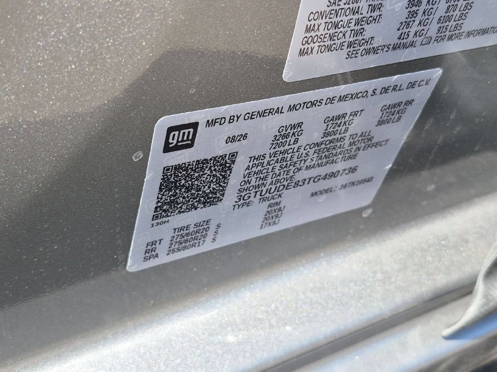 New 2026 GMC Sierra 1500 SLT w/ SLT Convenience Package AWD/4WD image 31