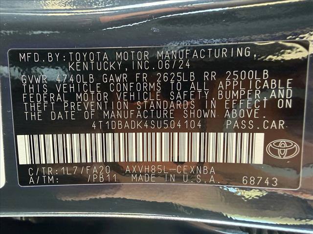 Used 2025 Toyota Camry LE w/ Convenience Package AWD/4WD image 23