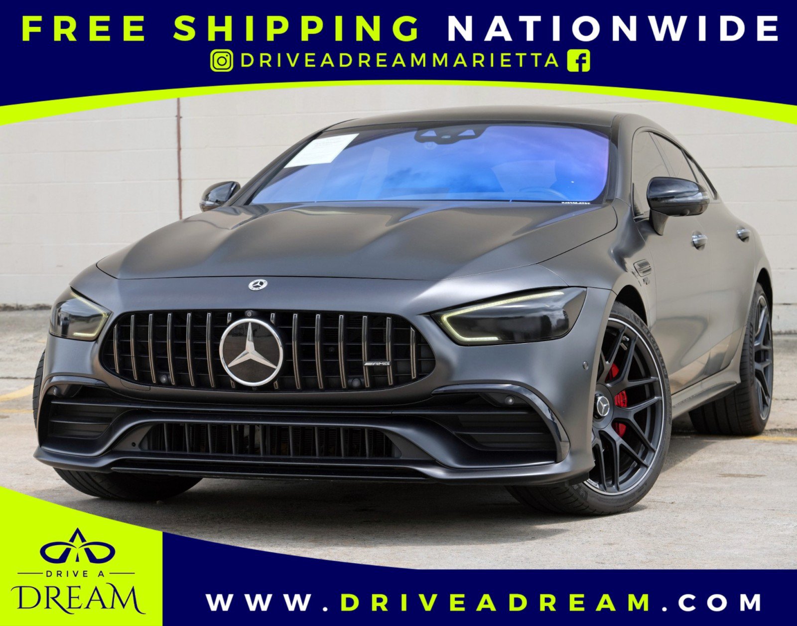 Used 2022 Mercedes-Benz AMG GT 43 w/ Driver Assistance Package image 1