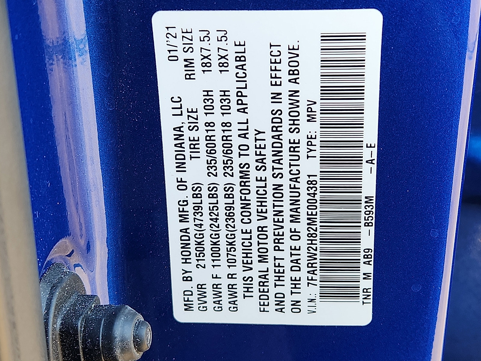 Used 2021 Honda CR-V EX-L image 28