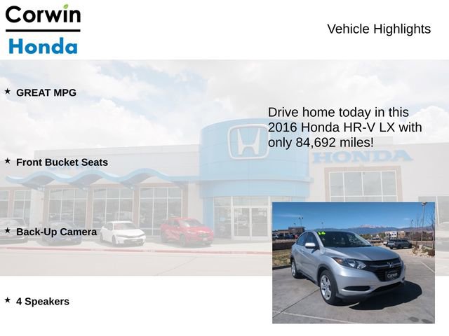 Used 2016 Honda HR-V LX image 6