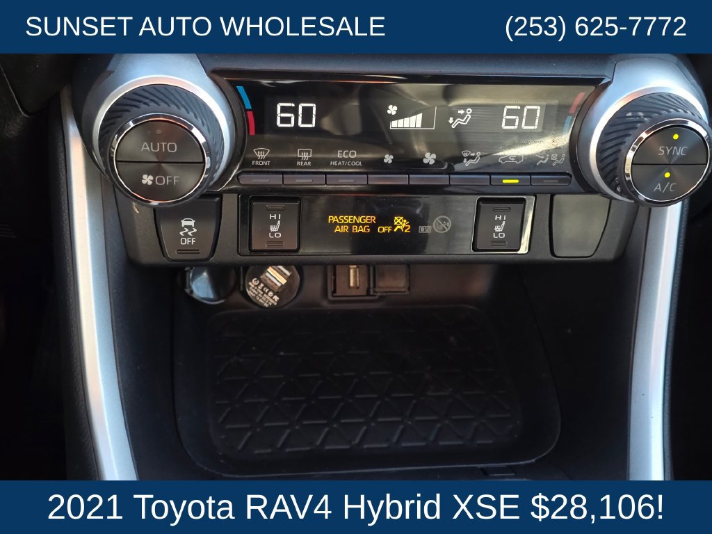Used 2021 Toyota RAV4 XSE w/ XSE Grade Weather Package AWD/4WD image 35