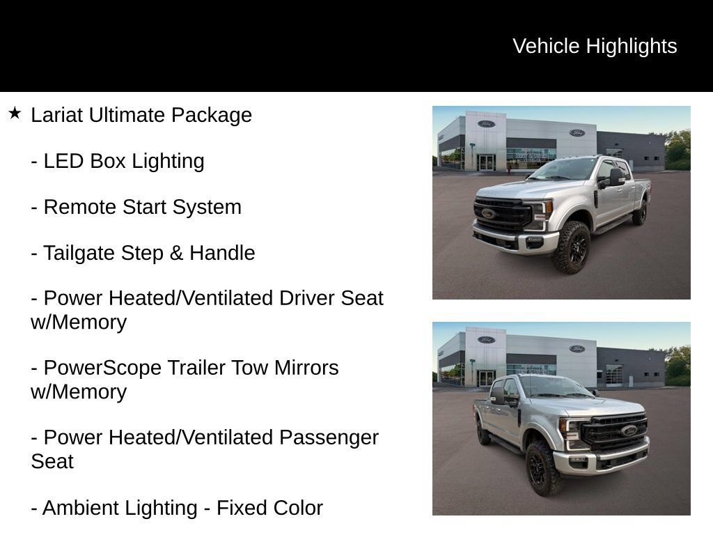 Used 2022 Ford F250 Lariat w/ Tremor Off-Road Package AWD/4WD image 11