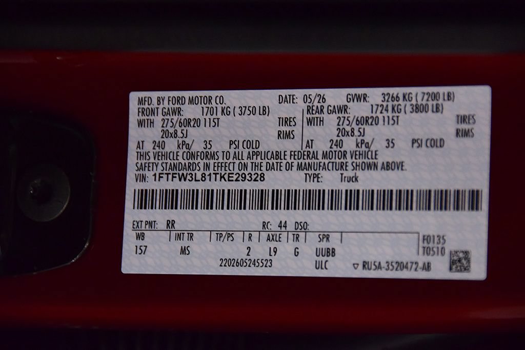 New 2026 Ford F150 XLT w/ Equipment Group 302A MID AWD/4WD image 16