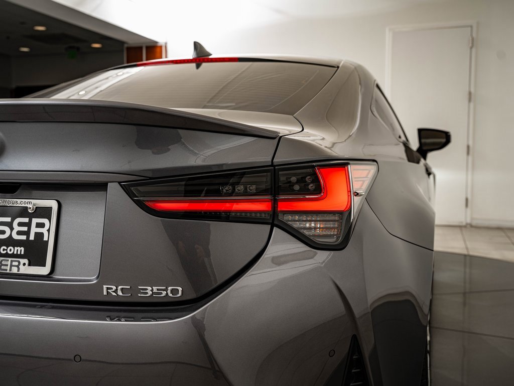 Certified 2020 Lexus RC 350 F Sport w/ Accessory Package image 9