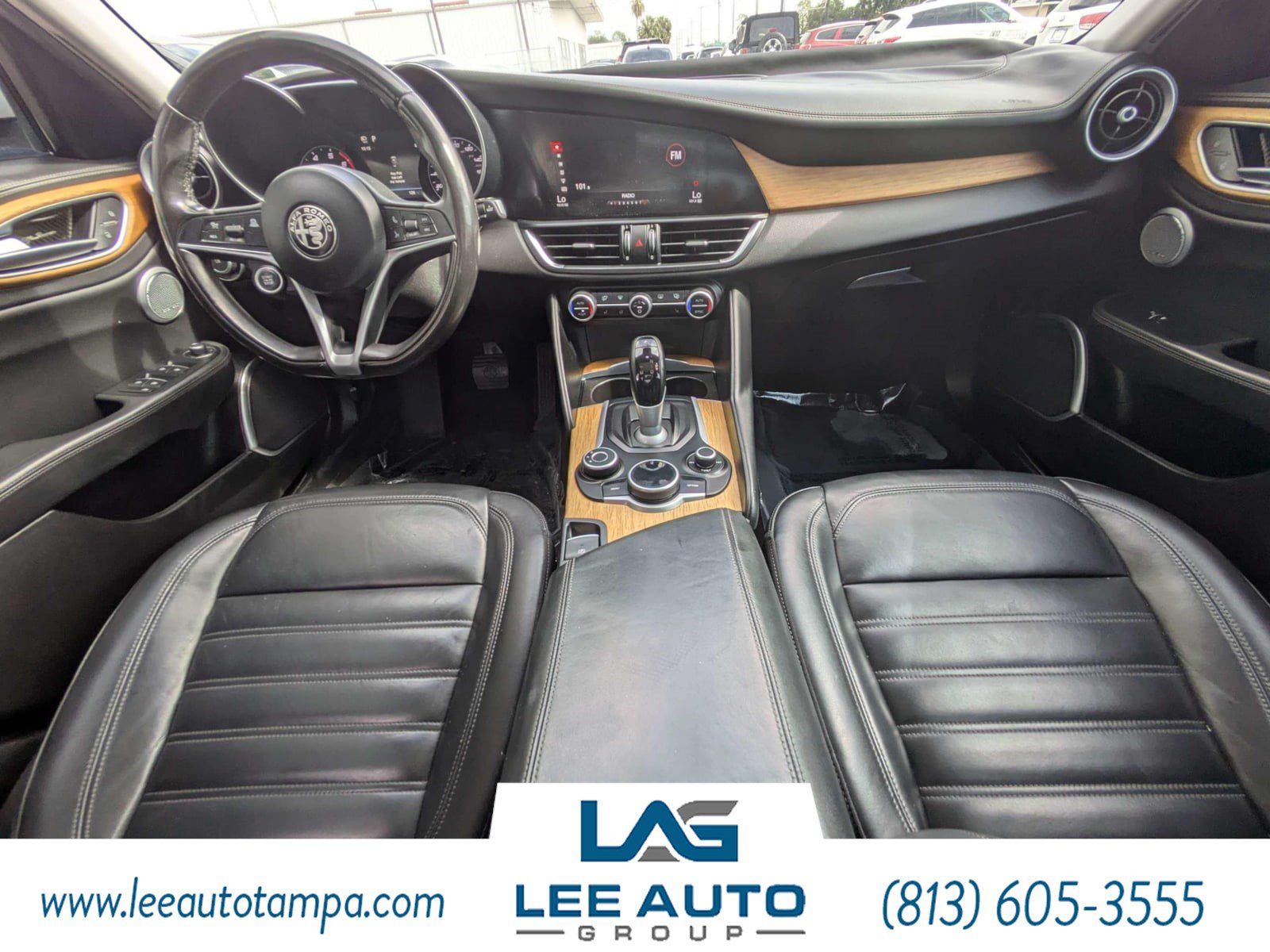 Used 2017 Alfa Romeo Giulia Ti w/ TI Lusso Light Wood Package AWD/4WD image 13