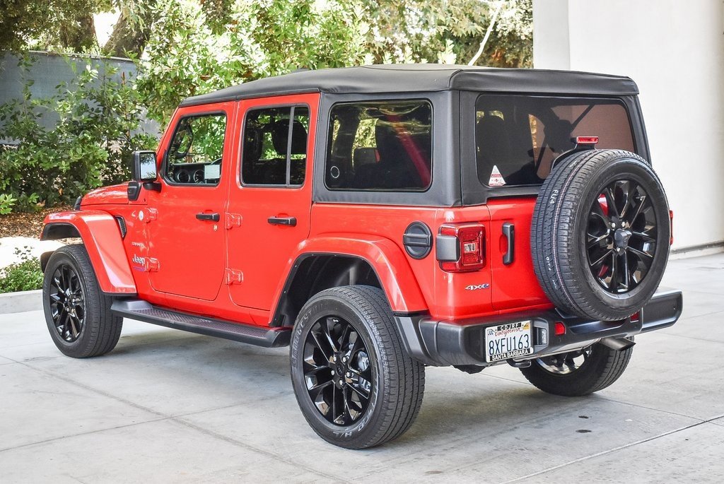 Used 2021 Jeep Wrangler Unlimited Sahara 4xe w/ Safety Group image 4