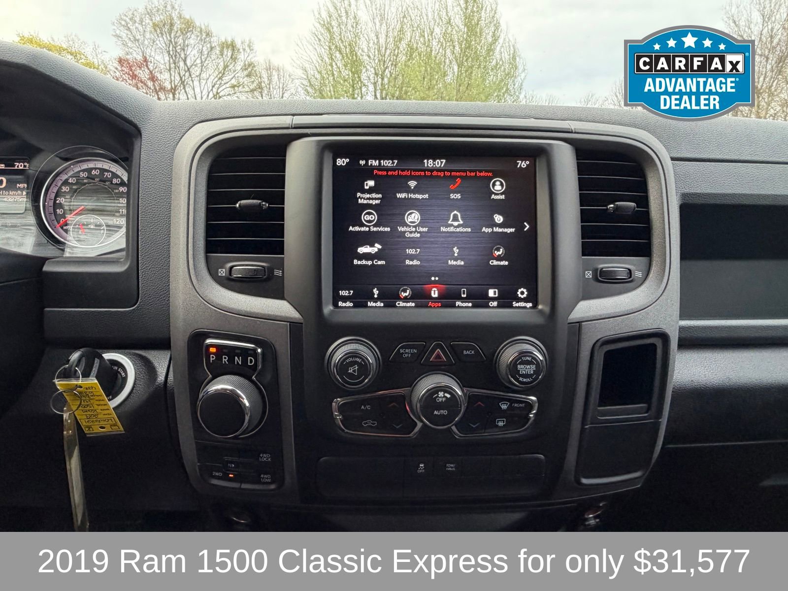 Used 2019 RAM 1500 Express w/ Hydro Blue Sport Package AWD/4WD image 15