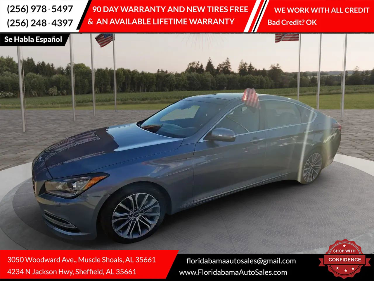 Used 2015 Hyundai Genesis 3.8 w/ Option Group 03 image 2