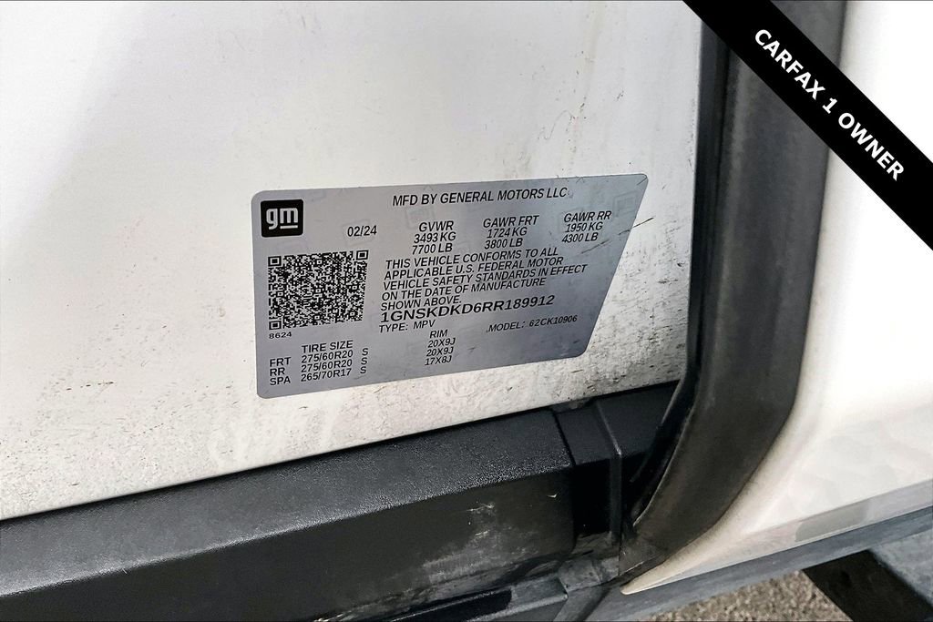 Used 2024 Chevrolet Suburban Z71 w/ Luxury Package AWD/4WD image 18