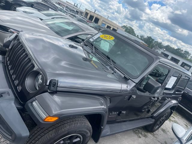 Used 2021 Jeep Wrangler Unlimited Sahara AWD/4WD image 2