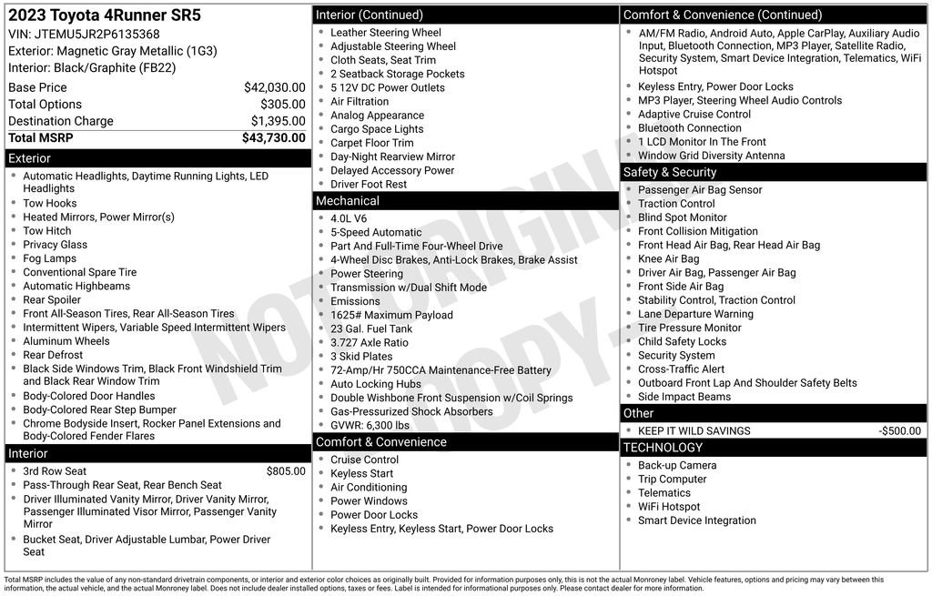 Used 2023 Toyota 4Runner SR5 image 26