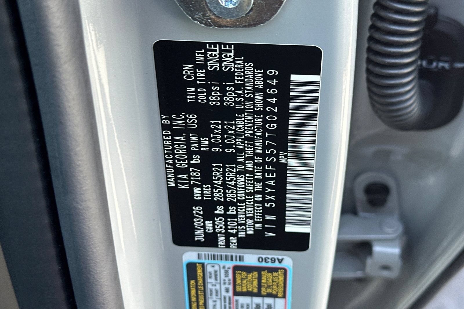New 2026 Kia EV9 GT-Line AWD/4WD image 27