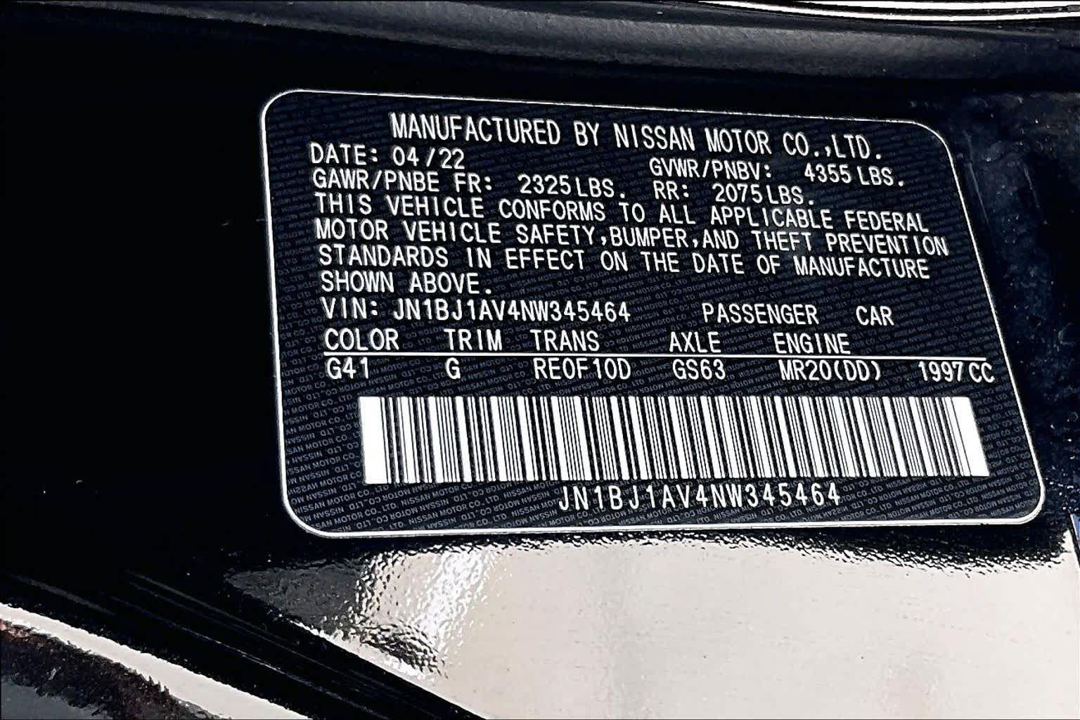 Used 2022 Nissan Rogue Sport S FWD image 32
