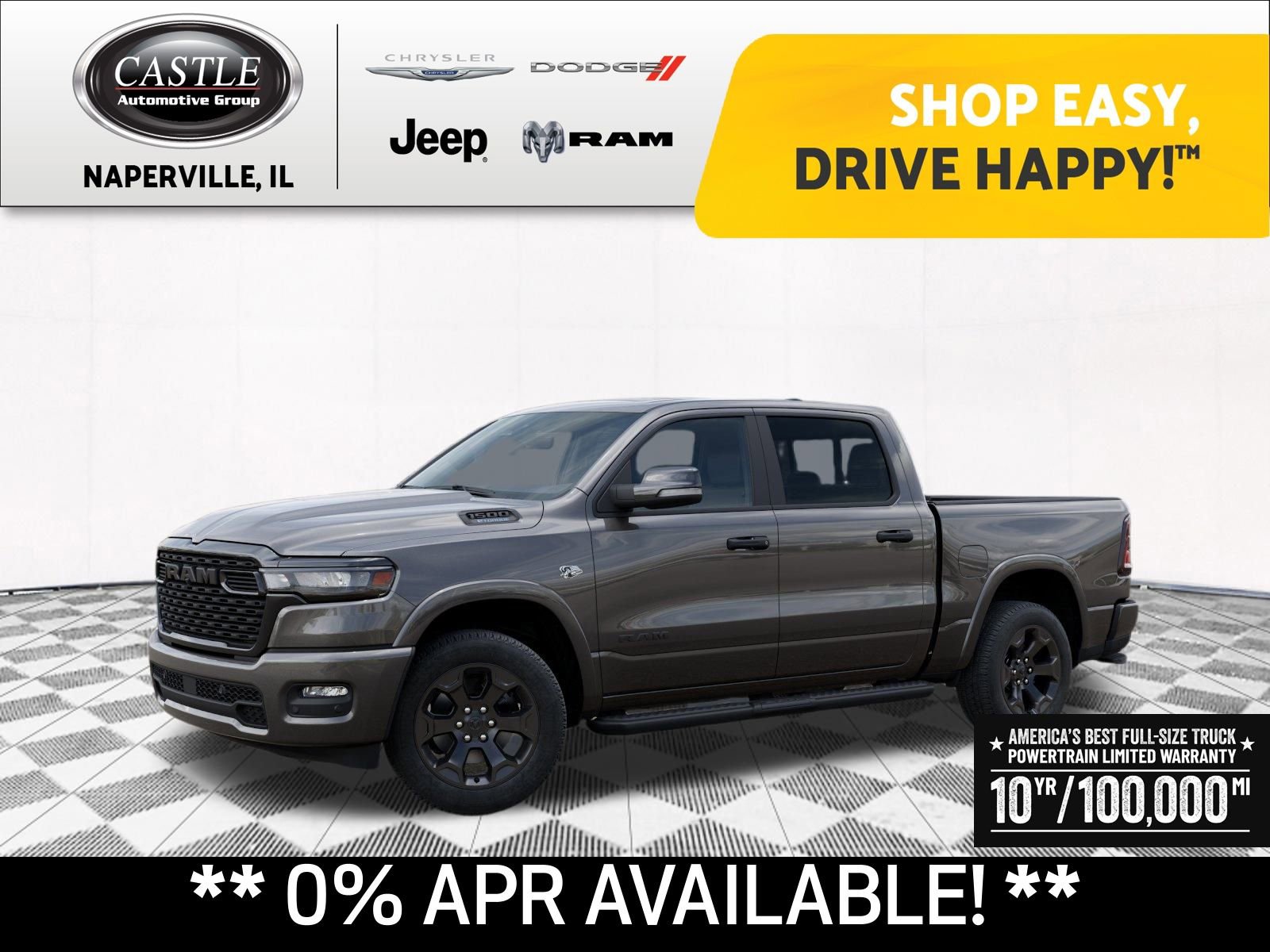 New 2026 RAM 1500 4x4 Crew Cab