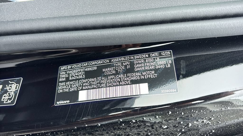 New 2026 Volvo XC90 B6 Ultra w/ Protection Package AWD/4WD image 36