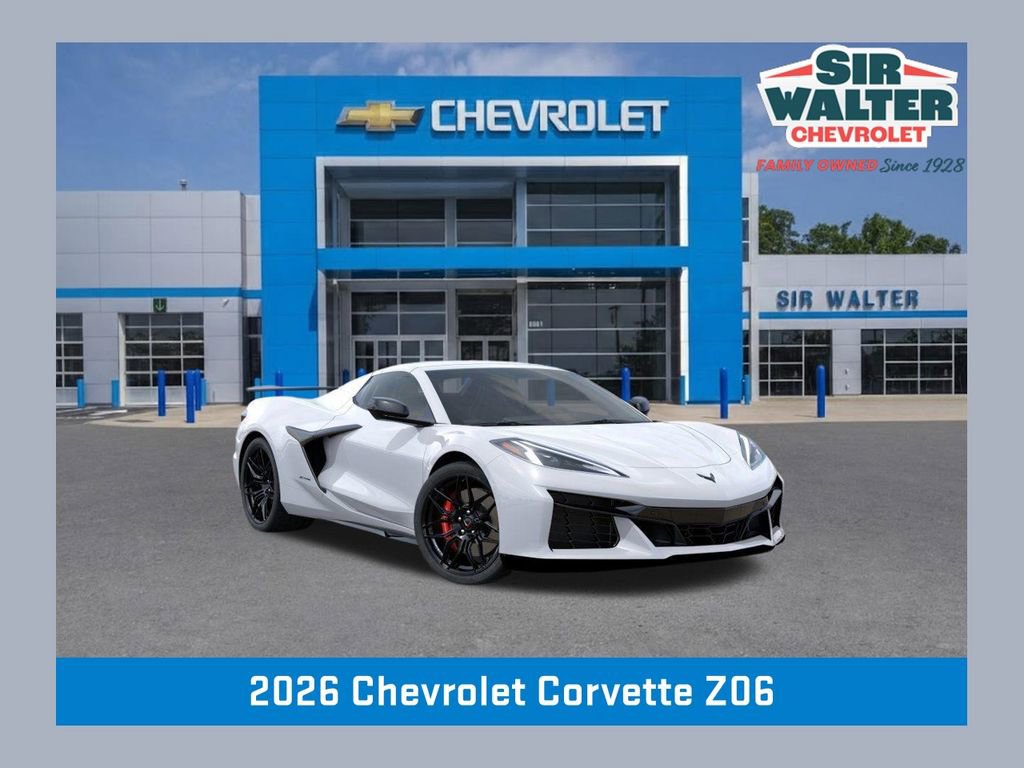 New 2026 Chevrolet Corvette Z06 w/ Stealth Interior Trim Package