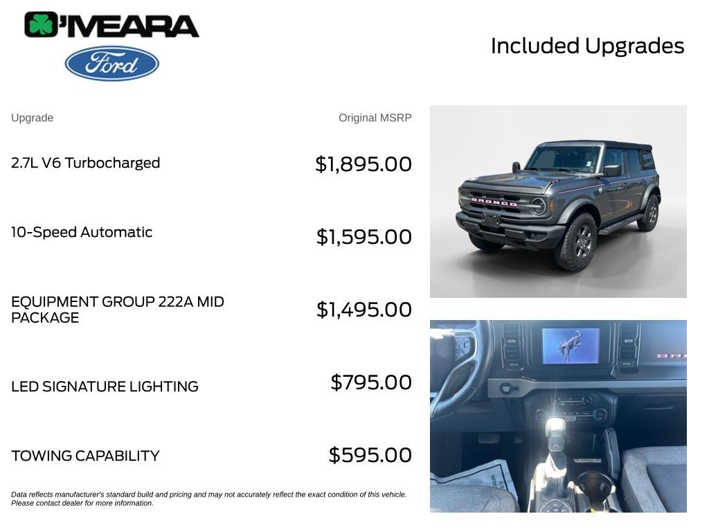 Used 2021 Ford Bronco Big Bend AWD/4WD image 4