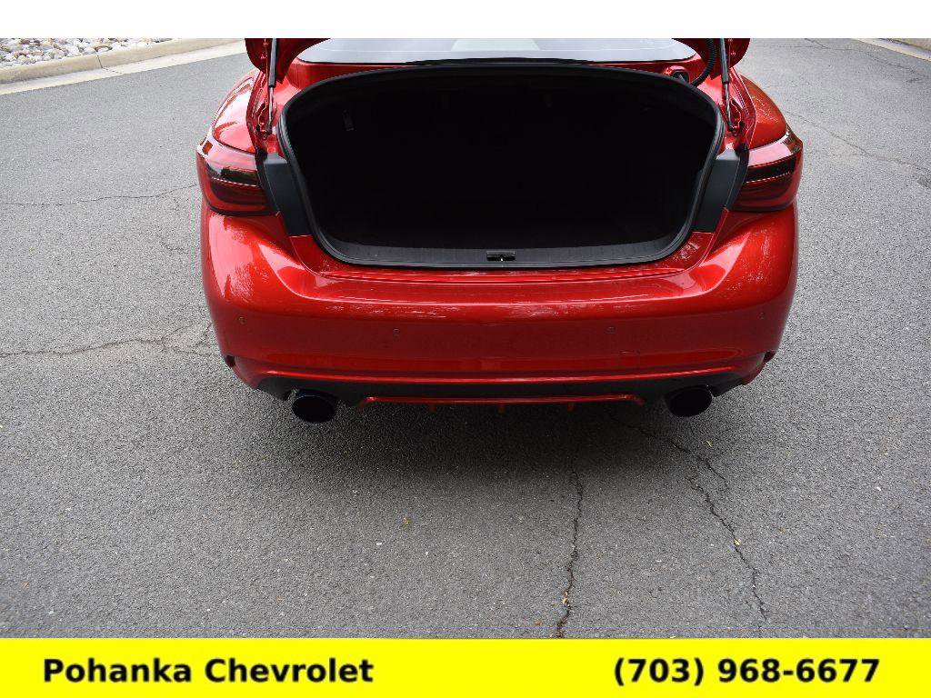 Used 2021 INFINITI Q50 Red Sport 400 w/ Proactive Package AWD/4WD image 30