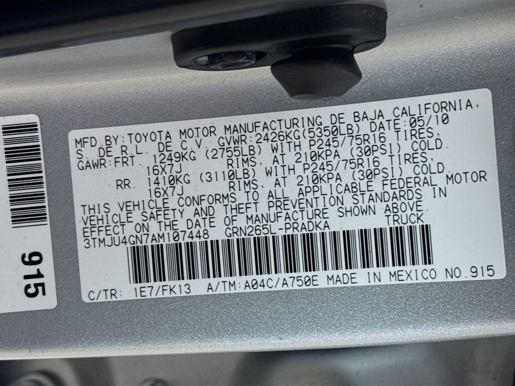 Used 2010 Toyota Tacoma PreRunner RWD image 31
