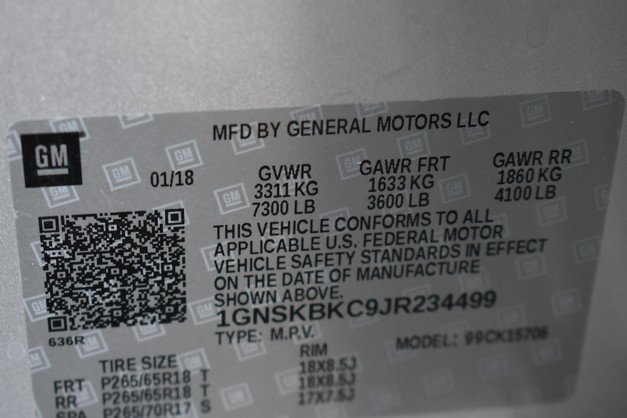 Used 2018 Chevrolet Tahoe LT image 36