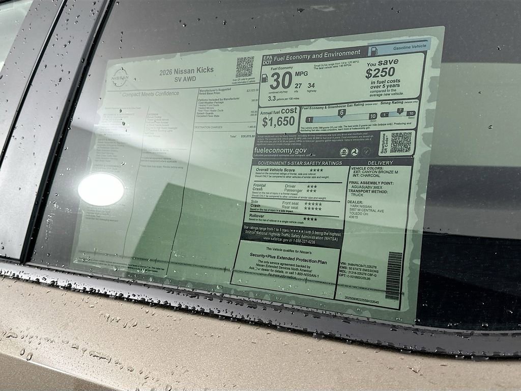 New 2026 Nissan Kicks SV w/ Cold Weather Package image 13