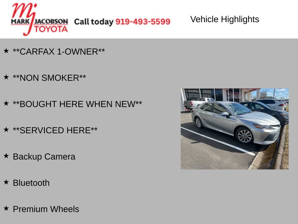 Used 2023 Toyota Camry LE image 5
