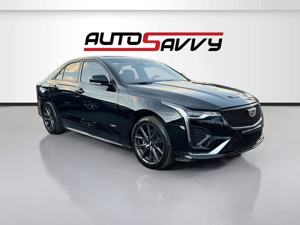 Used 2025 Cadillac CT4 V w/ Technology Package AWD/4WD image 1