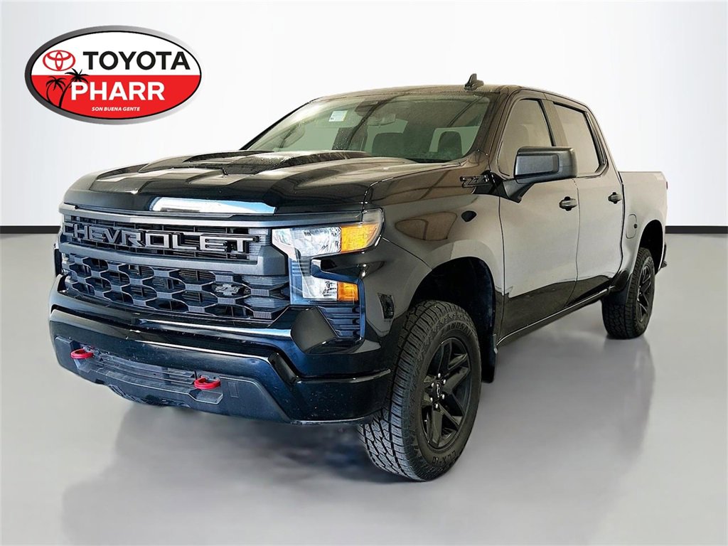 Used 2024 Chevrolet Silverado 1500 Custom Trail Boss w/ LPO, Dark Essentials Package