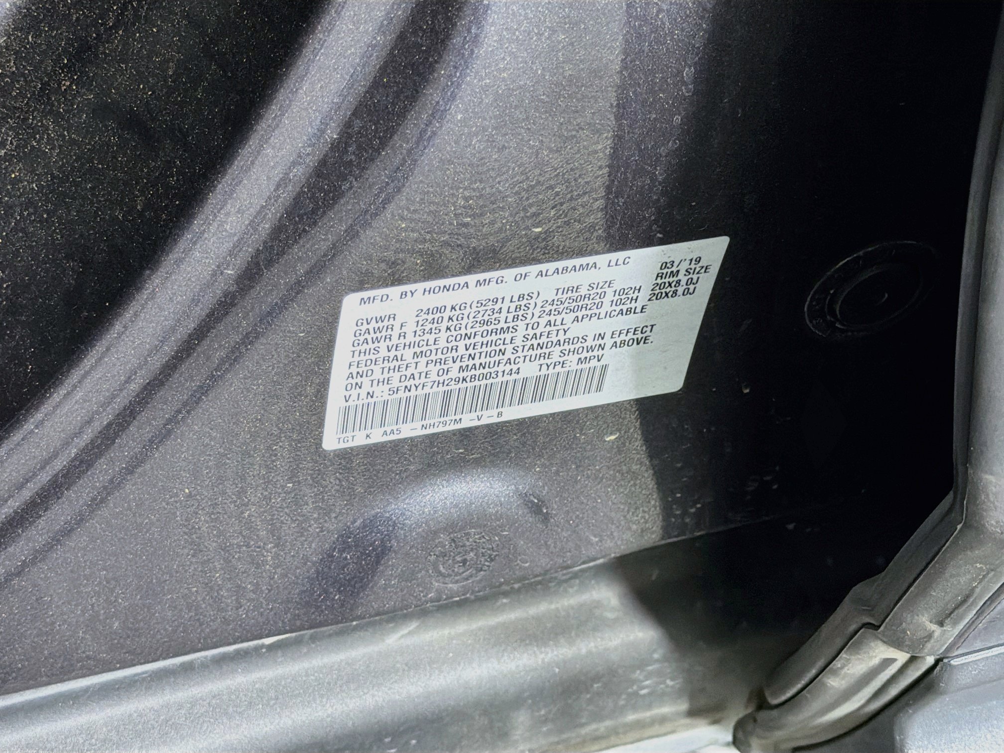 Used 2019 Honda Passport Sport image 12