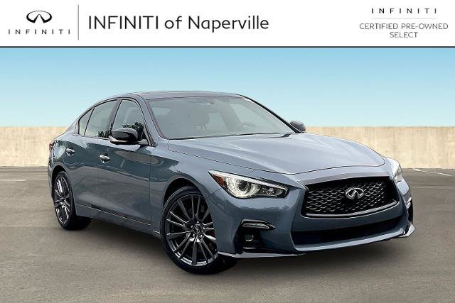 Certified 2023 INFINITI Q50 Red Sport 400 AWD/4WD image 1
