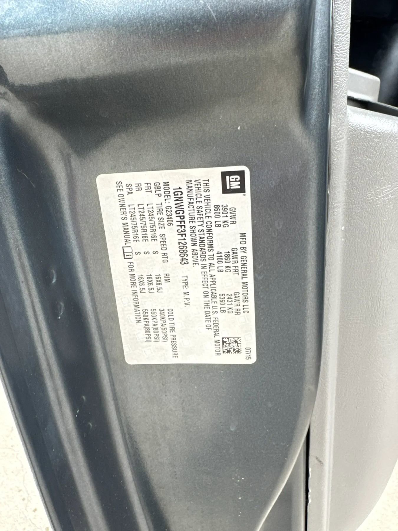 Used 2015 Chevrolet Express 2500 LS image 47