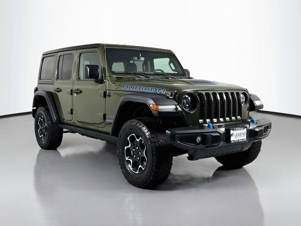 Used 2023 Jeep Wrangler Unlimited Rubicon 4xe w/ Cold Weather Group AWD/4WD image 4