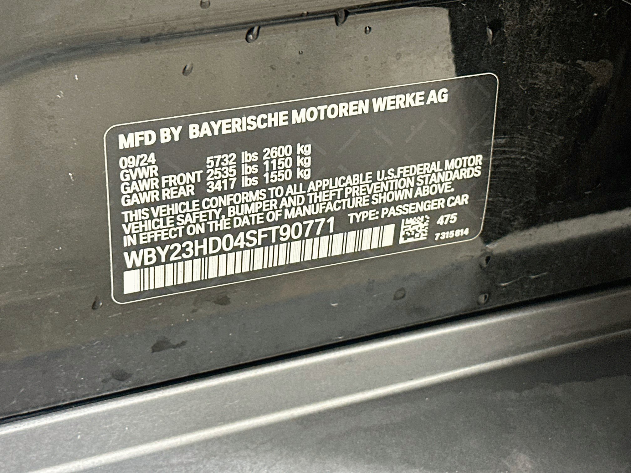 Used 2025 BMW i4 eDrive40 RWD image 12
