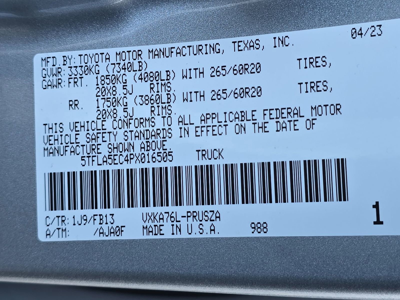 Used 2023 Toyota Tundra SR5 image 41