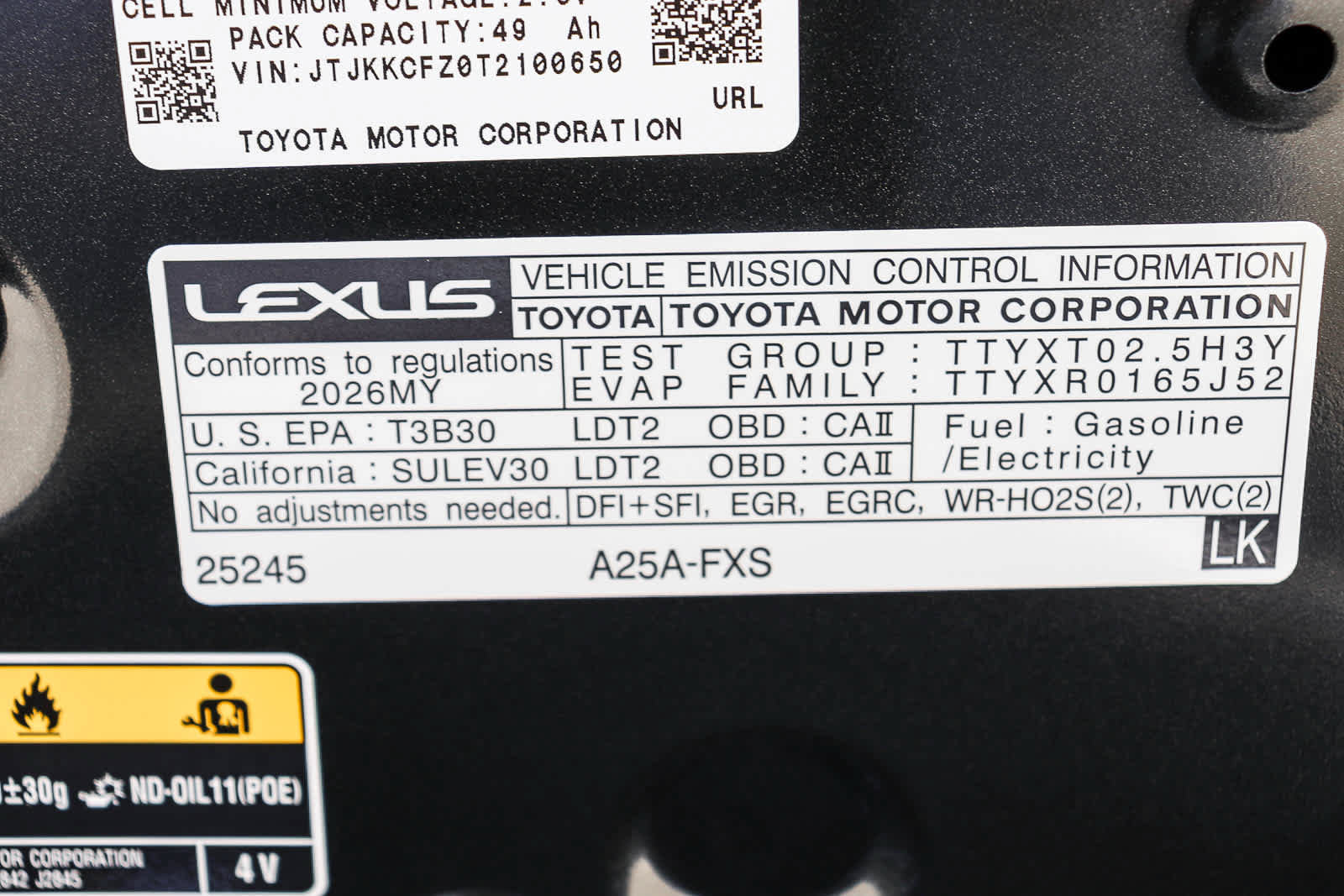 New 2026 Lexus NX 450h+ F Sport AWD/4WD image 31