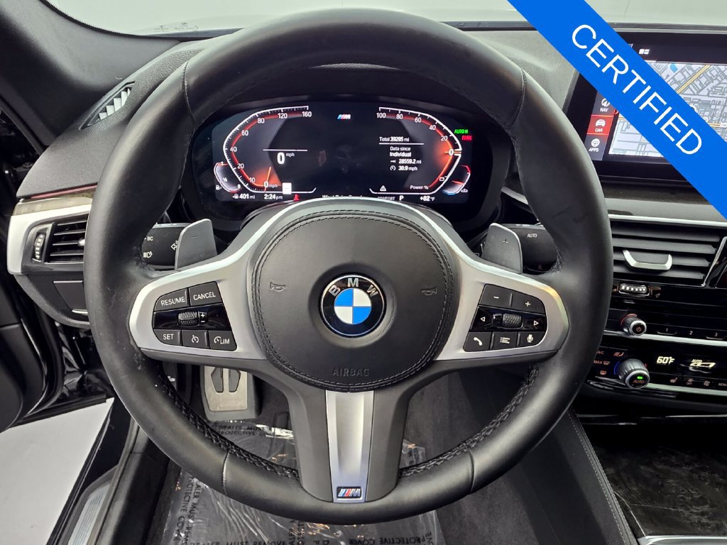 Certified 2023 BMW 540i w/ M Sport Package RWD image 18