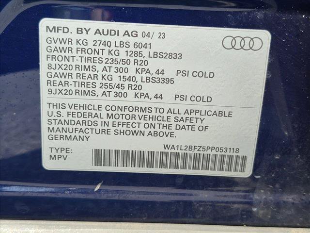 Certified 2023 Audi Q4 e-tron Premium Plus w/ Premium Plus AWD/4WD image 27