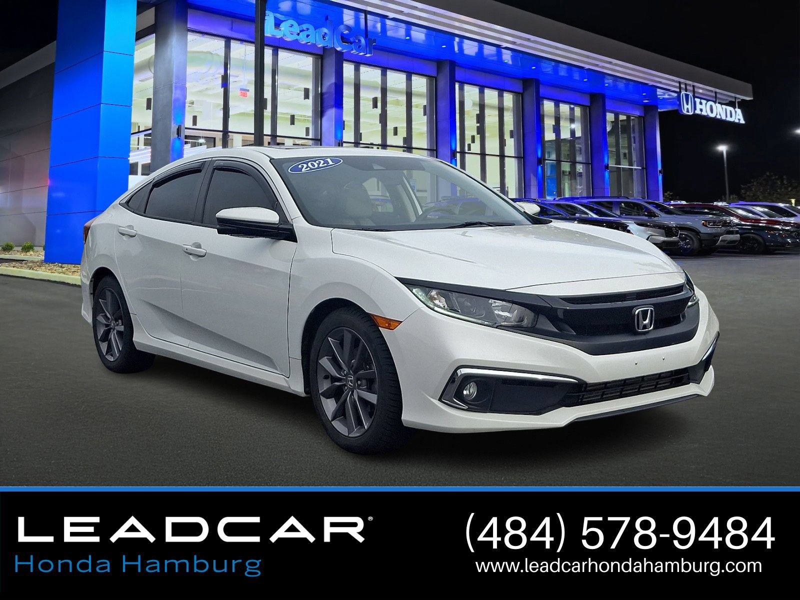 Used 2021 Honda Civic EX-L