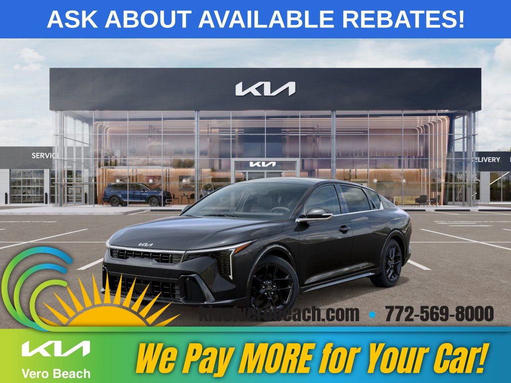 New 2025 Kia K4 GT-Line Turbo